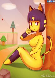 ankha from animal crossing by complex vortex