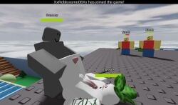 2boys :o background_characters blushing completely_nude dummy_(roblox) femboy foot_fuck footjob gay gay_sex mrbeast plant retro roblox robloxian suprised suprised_look tiktoker