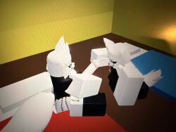 blowjob camping cum_in_mouth femboy furry_only latex_clothing roblox