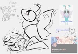 dandy's_world flyte_(dandy's_world) nsfw rodger_(dandy's_world) sketch tisha_(dandy's_world)