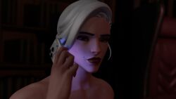 1futa 3d 3d_(artwork) abs aisnow animated ashe_(overwatch) audio balls blender breasts close-up fit foreskin futa_only futa_sans_pussy futadom futanari highres huge_breasts huge_cock imminent_fellatio imminent_oral intersex legs muscular nail_polish nyl_ashe overwatch overwatch_2 penis pent_up phone sweat sweatdrop sweating tagme taker_pov talking talking_to_another thighs throbbing_penis uncircumcised veiny_penis video wet wet_body