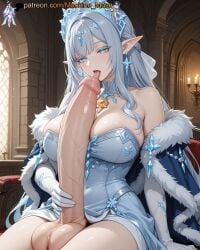 1futa 1futanari 1girl 1girls adult adult_female ai_generated archon autofellatio bare_shoulders big_breasts big_cock big_dick big_penis blowjob blowjob_face blue_eyes boobs braid braided_hair breasts bust busty busty_female busty_girl cock crystal dick dickgirl earrings elbow_gloves elf elf_ears elf_female elf_girl empress fatui female foreskin fur_trim futa futanari genshin_impact girl gloves goddess hand_on_penis handjob headdress huge_cock huge_penis ice large_breasts licking_own_penis licking_penis light_blue_eyes long_hair long_penis machine_muse mature mature_body mature_female mihoyo oral oral_sex penis penis_in_mouth platinum_blonde_hair pointy_ears queen royal russian russian_female sexy sexy_body silver_hair sitting snezhnaya_girls solo sucking sucking_own_penis sucking_penis tits tongue touching_penis trans trans_woman tsaritsa_(genshin_impact) uncensored veiny_penis watermark