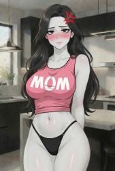 ai_generated big_ass big_breasts big_hips enfermosic28 milf mom small_waist somacguffin thong your_mom youtuber