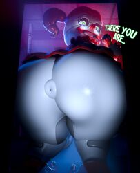 1girls 3d 3d_(artwork) 3d_render animatronic animatronic_female animatronic_girl baby_(fnafsl) background big_breasts big_nipples breasts circus_baby circus_baby_(fnaf) circus_baybee_(jordevoir) eyes female female_only five_nights_at_freddy's five_nights_at_freddy's:_sister_location green_eyes hair jordevoir naked naked_female nipples nude nude_female orange_hair pussy red_hair robot robot_girl scottgames sister_location smile smiling tagme thick_thighs white_body white_skin