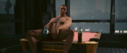 1boy cyberpunk_(series) cyberpunk_2077 gay male male_only river_ward tagme tagme_(artist)