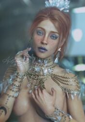 3d dbd dead_by_daylight mikaela_reid naked
