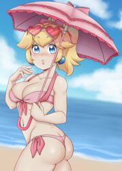 princess peach from mario (series) by kiwiscorner