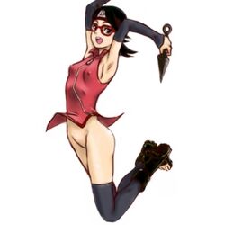 sarada uchiha from boruto: naruto next generations by yk3