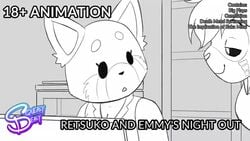 1futa 1girls aggressive_retsuko angry animated anthro areolae balls belly bent_over big_balls big_breasts big_penis breasts busty clothed clothing credits cum cum_in_pussy cum_inflation cum_inside cumflated_belly cumflation curvy dialogue domestic_ferret ejaculation emmy_dook english_subtitles erection female fenneko ferret fully_clothed furry futa_on_female futanari haida impregnation inflation kneeling larger_futanari line_art monochrome mp4 nipples no_sound nude office_lady orgasm orgasm_denial original_character penis pregnant red_panda retsuko sanrio sex shortstack size_difference smaller_female solo_focus squealydealy standing stomach_bulge text thick_thighs tongue tongue_out vaginal_penetration venus_body video voluptuous wide_hips