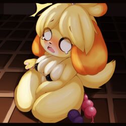 isabelle (animal crossing) from animal crossing by sinrizuki