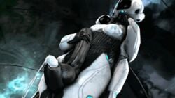 2futas 3d animated big_penis cum futa_on_futa futa_only futanari graxx huge_ass large_ass large_penis nova_(warframe) thick_thighs thigh_job voluptuous warframe white-crow wide_hips