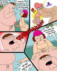 1boy 1futa age_difference anal areolae ass_grab big_balls big_belly big_breasts big_nose big_penis breasts bumpy_penis comic completely_nude contest cum_in_ass cum_inside daughter dick_slap english_text erection family_guy fat_man father father_and_daughter female futa_is_bigger futa_on_male futadom futanari genitals glans glasses grabbing incest male malesub meg_griffin momokarin01 naked_glasses naked_headwear no_bra no_panties nude nude_futanari nude_male nudity obese parent parent_and_child penis peter_griffin pussy rape red_lipstick small_penis_humiliation smegma tagme testicles text younger_futanari