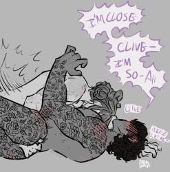 anal anal_orgasm anal_sex anal_sex arm_tattoo arm_tattoos beard beard_stubble bearded begging begging_for_orgasm begging_to_cum benning_bound best_friends big_bottom big_bottom_small_top big_hands big_pecs big_scar black_hair blank_background blush blush blush_lines blushing_male blushing_profusely brown_hair bruce_hajek-carvajal canon_couple canon_x_canon canonical_scene canonical_sex childhood_friend childhood_friends clive_dreck curly_hair curly_hair_male dominant_top flower_tattoo freckles gay gay_male gay_sex grayscale hair_in_bun hair_tied hair_tied_back hair_tied_up hard_sex head_turned holding_leg holding_leg_up holding_legs_open homosexual homosexual_sex implied_anal implied_anal_penetration implied_penetration large_arms large_pecs large_pectorals leaf_tattoos leg_tattoo leg_tattoos long_hair long_hair_male loud_moans loud_sex male male/male male_penetrated male_penetrating male_penetrating_male masculine/masculine masculine_bottom masculine_male masculine_man masculine_top melonn_kiwi missionary_anal missionary_pose missionary_position missionary_sex mlm moan moaning moaning_name mole moles monochrome monochrome_characters motion_lines muscle muscles muscular muscular_arms muscular_body muscular_bottom muscular_male nail_polish nails_painted naked_male naked_male_naked_male naked_males naked_sex name_drop name_in_dialogue nipple_piercing rough_anal rough_sex scar scars scars_all_over scars_on_arm small_top_big_bottom smaller_top_and_beefy_bottom speech speech_balloon speech_bubble speech_bubbles stylized submissive_bottom submissive_male submissive_muscular_male tan_skin tattoo tattoo_on_arm tattoo_on_butt tattoo_on_legs tattooed_arm tattoos text text_bubble thin_body thin_male