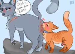 bluestar (warriors) from warriors (cats) by yocanine