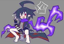 almaz_von_almadine_adamant bottomless bottomless_male dildo dildo_in_ass disgaea disgaea_3 disgaea_rpg jerkingoff masturbation nippon_ichi_software penis stinkyyoverlord