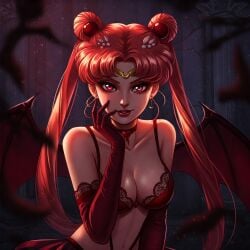 ai_generated bishoujo_senshi_sailor_moon breasts female looking_at_viewer sailor_moon succubus usagi_tsukino wings