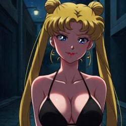 ai_generated bishoujo_senshi_sailor_moon blonde_hair blue_eyes breasts female looking_at_viewer sailor_moon usagi_tsukino