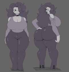1girls curvy female glasses jess_(the_introverted_cartoonist) loftysundew long_hair tagme voluptuous youtube youtuber
