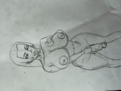 artist_request boa_hancock chubby curvy curvy_figure fat_ass futa_only futanari huge_breasts intersex massive_breasts nude one_piece sketch slightly_chubby thick_thighs wide_hips