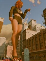 1girls 3d big_ass big_breasts big_thighs breasts bust busty curvaceous curvy curvy_figure female giant giantess hips huge_ass huge_breasts jessicagts large_ass large_breasts light-skinned_female light_skin macro macro_female mature mature_female nancy_(jessicagts) slim_waist thick thick_hips thick_legs thick_thighs thighs voluptuous waist wide_hips wide_thighs