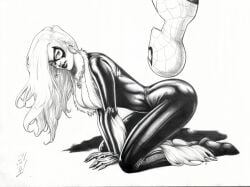 1boy 1boy1girl 1girl1boy 1girls ai_edit ass big_ass black_and_white black_cat_(marvel) bodysuit couple couple_(romantic) couples curvaceous curvaceous_body curvaceous_female curvaceous_figure curvaceous_hips curvy curvy_body curvy_female curvy_figure curvy_hips earings ed_benes_studio edit edited felicia_hardy female hourglass_figure looking_at_partner male marvel marvel_comics mask masked masked_female necklace peter_parker romantic romantic_couple seductive seductive_look shiny shiny_clothes skin_tight smiling smiling_at_partner spider-man spider-man_(series) superhero superhero_couple superheroine thick_ass thick_lips tight_clothes tight_clothing voluptuous voluptuous_female white_fur white_hair