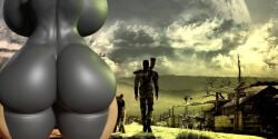 3d assaultron blender curvy_body curvy_figure fallout fallout_(series) fallout_4 huge_ass huge_breasts huge_hips huge_thighs humanoid robot robot_girl rustychicken_(artist) voluptuous
