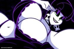 1girls 2025 artist_name atomickingboo big_ass big_breasts black_hair breasts bust busty curvaceous curvy curvy_figure dark_hair digital_media_(artwork) earrings english english_text female female_focus female_only gigantic_breasts goth goth_girl gothic green_eyes hips hourglass_figure huge_ass huge_breasts human large_ass large_breasts lazy_tags legs light-skinned_female light_skin lindel_dollice_quilten lingerie lingerie_only massive_breasts mature mature_female mostly_nude mostly_nude_female nude nude_female oc original original_character pale-skinned_female pale_skin round_ass round_breasts round_butt skull_earrings solo solo_female solo_focus text the_besties_(atomickingboo) thick thick_hips thick_legs thick_thighs thighs voluptuous voluptuous_female waist white-skinned_female white_body white_skin wide_hips