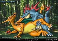 charizard dracovar feraligatr nintendo pokemon pokemon_(species)