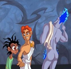 bonnieslashfiend disney hades_(hercules) hercules_(character) hercules_(disney) icarus_(hercules) male male_only nude