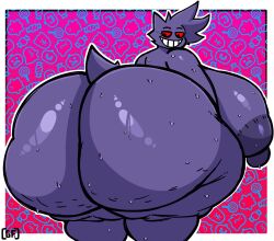 gengar from game freak by ghostfuckrr