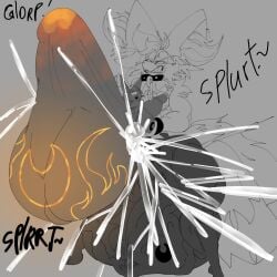 big_penis braixen cum huge_cock hyper_penis inflation lattemon lattemon_(character) penis pokemon pokemon_(species) sex thick_thighs wide_hips