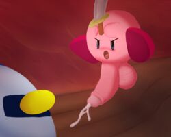 2boys adorable angry angry_face balls big_balls big_penis big_testicles blue_eyes blush blush cum cumshot cute cute_face feet huge_balls huge_cock huge_cock huge_testicles kirby kirby_(series) male male_only males_only meta_knight penis pink_body pink_skin red_feet sword testicles yellow_eyes