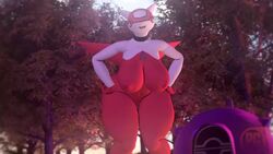 16:9 3d 3d_(artwork) animated anthro big_breasts breasts dialogue digital_media_(artwork) female forest high_framerate latias legendary_pokémon looking_at_viewer nintendo nipples no_sound nude official_model outside pervertguy341 plant pokemon pokemon_(species) short_playtime solo source_filmmaker teasing tent tree video video_games webm widescreen