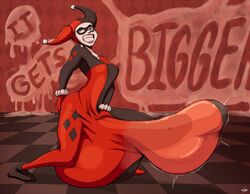 harley quinn from batman (series) by lucy fuchs