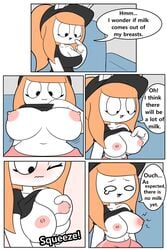 1girls :3 anthro breasts chinchilla chinchillid cleavage comic english_text female female_focus female_only nipples original original_character solo speech_bubble tagme text tina_(tonytoran) tonytoran