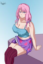 1futa areolae balls big_breasts big_penis breasts bulge clothed clothing erection erection_in_panties erection_under_clothes erection_under_skirt fae-sama fully_clothed futa_only futanari human jojo's_bizarre_adventure jojolion light-skinned_futanari light_skin nipples pale_skin panties penis penis_in_panties precum_through_clothing skirt_lift solo source_request tenting yasuho_hirose