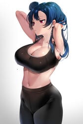 tsushima yoshiko from love live! by tem10
