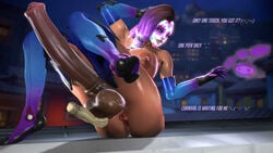 1futa 3d 4k absurdres animal_genitalia anus areolae azucar_sombra ball_fondling balls breasts dark-skinned_futanari dark_skin disembodied_hand erection futa_only futanari highres horsecock huge_breasts huge_cock mitrild-sfm nipples overwatch penis sombra source_filmmaker testicles