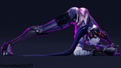 widowmaker from overwatch by horseboots3d