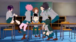 hagakure tooru (invisible) from my hero academia by mommasspaghetti