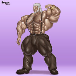 abs beard biceps bodybuilder bulge chest_hair facial_hair final_fantasy final_fantasy_xiv flaccid growth hairy_arms hairy_chest hairy_legs hairy_thighs human human_only hyper hyper_muscles leaking_precum male male_focus male_only muscle muscles muscular muscular_arms muscular_ass muscular_back muscular_legs muscular_male muscular_thighs nipples pecs precum precum_drip precum_on_penis pubic_hair regnar roegadyn solo thigh_hair veins white_hair