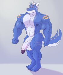 abs biceps big_muscles big_penis bodybuilder crocobu furry furry_only huge_cock huge_muscles male male_focus male_only muscle muscles muscular muscular_anthro muscular_arms muscular_back muscular_legs muscular_male muscular_thighs nipples pecs veins veiny_muscles veiny_penis wolf