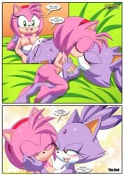 amy rose from burning love (comic) by bbmbbf
