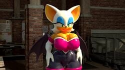 1girls 3d animated anthro big_eyelashes blender blender_(software) blue_eyeshadow breast_expansion breasts fear female female_only furry huge_breasts hyper hyper_breasts jiggle looking_at_viewer orange_skin pink_lipstick rouge_the_bat sega shiny_skin shocked_expression shocking_(artist) smiling_at_viewer sonic_(series) sonic_the_hedgehog_(series) sound tagme teal_eyes thick_thighs twitter video white_fur
