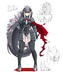 1girls 2021 black_hair bones_(studio) female gijinka godzilla godzilla_(series) godzilla_singular_point godzilla_ultima humanized kaiju kaiju_girl monster_girl okamura orange_(studio) rule_63 solo solo_female source_request tagme thighs toho year_request