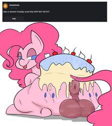 1futa anus ass back balls balls_on_floor bedroom_eyes cake cake_on_ass candy cherry curiouscat donut_anus earth_pony elewdfurs feral food food_on_ass food_on_body foodplay friendship_is_magic frosting futa_only futanari icing my_little_pony nudity pinkie_pie_(mlp) ponut pony prone puffy_anus solo solo_futa text tongue tongue_out