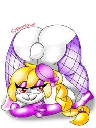 2021 anthro ass ass_up big_ass big_breasts big_butt blazedscarf broodals female female_focus female_only furry hariet_(mario) jack-o_pose jackochallenge mario_(series) nintendo shortstack super_mario_odyssey