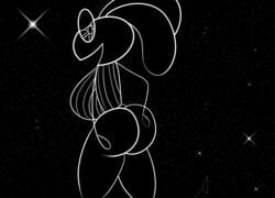 anthro ass breasts hands_on_ass looking_back looking_back_at_viewer mrmasskie rabbit rabbit_ears thick_thighs vib-ribbon vibri