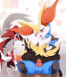 braixen from nintendo by eryz