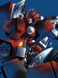 gay inferno red_alert red_alert_(mech) tagme transformers